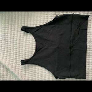 Lululemon Black Power Pivvit Ribbed Tank Top